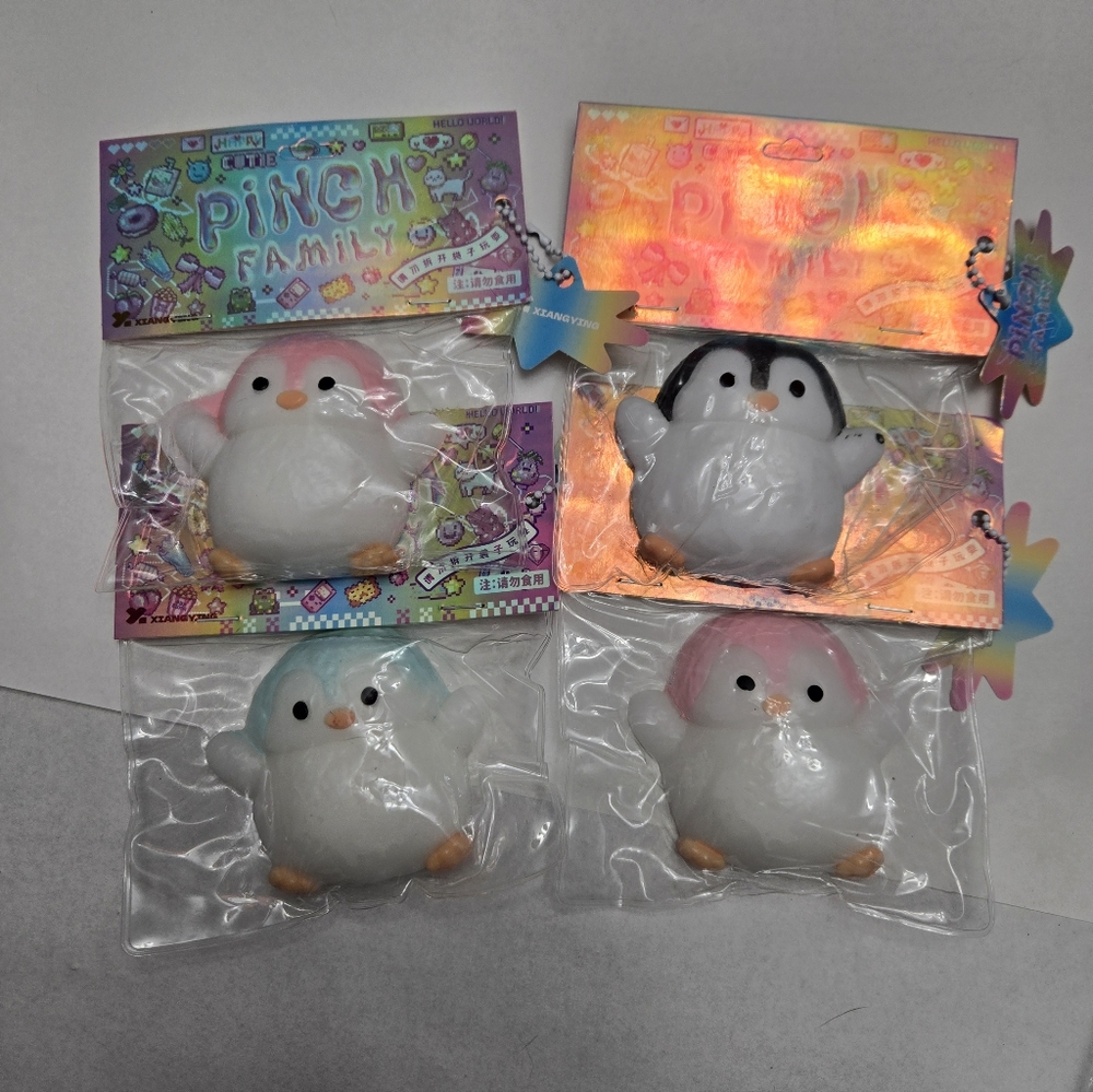 Cute Pebguin Squish Toy Fidgit Toy